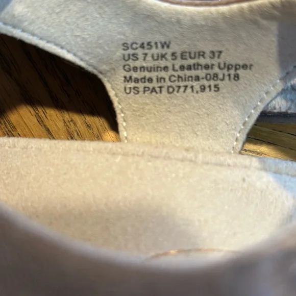 Aetrex Brown and Gray Women's Sandals - Picture 4 of 7